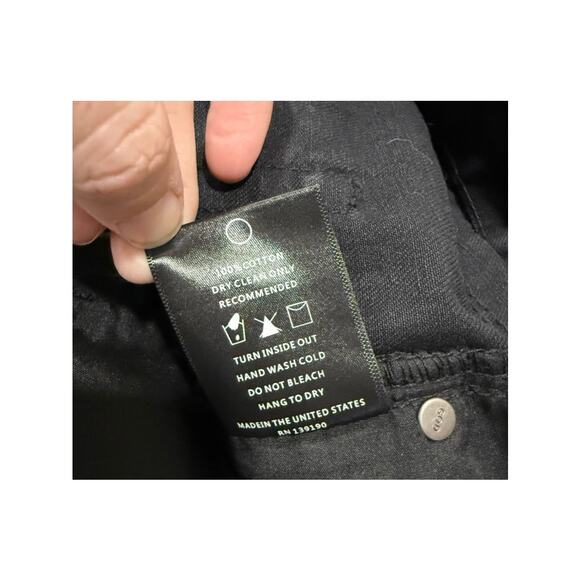 Fear Of God Fourth Collection 2015-2016 Ankle Zip Black Jeans Ripped 29 - Picture 15 of 16